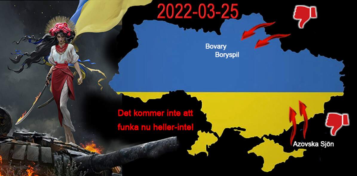 Det är möjligt att Lede Fi försöker med ett sådant dåligt drag. Sannolikheten att inkräktarna lyckas med ambitionen att blocka Kyiv, är lika stor som ta Ukraina på tre dagar - nu 30.