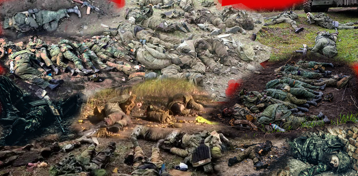 Detta är krigets brutala ansikte, och det visar upp mycket ond bråd död. Detta öde väntar många av dem, vilka ger sig in i Ukraina.