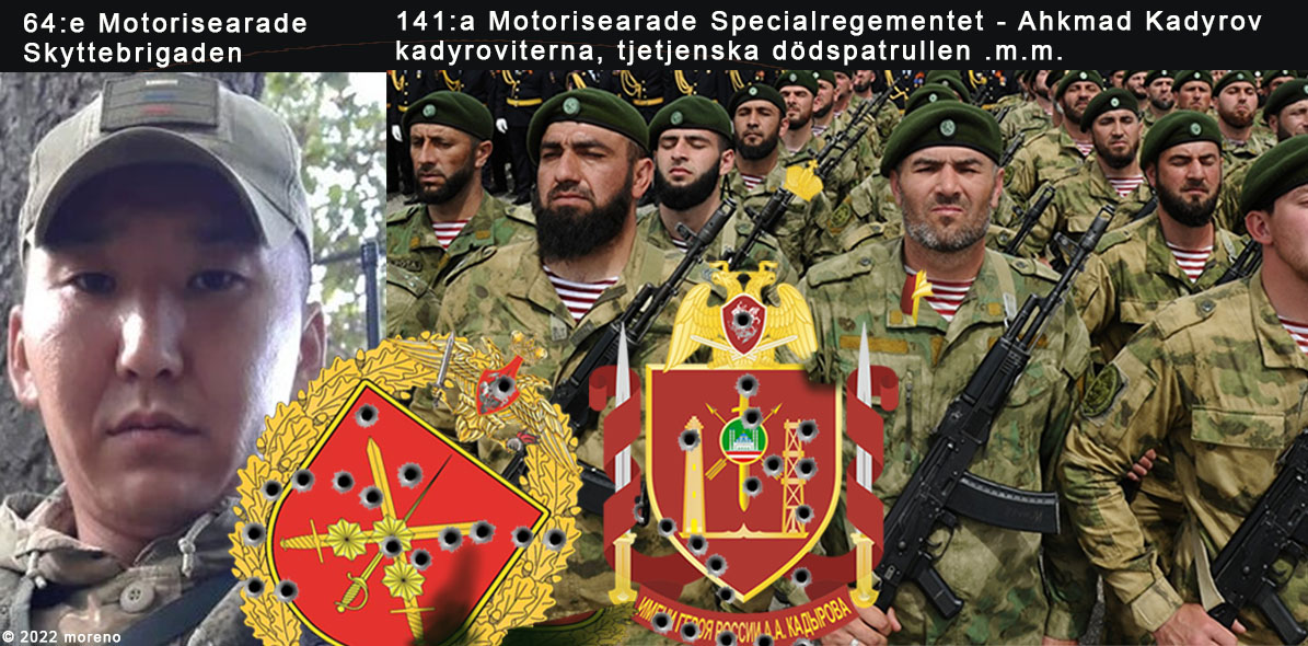 64:e Motoriserade Skyttebrigaden och 141:a Motoriserade Signalregementet - Ahkmad Kadyrov