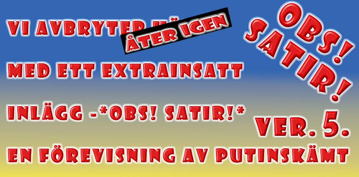 Satir – OBS! Satir! – Ver. 5.