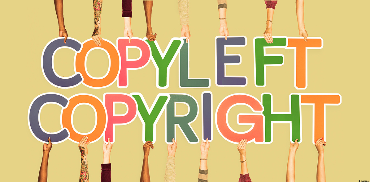 Bild till sidan Copyright - Copyleft -