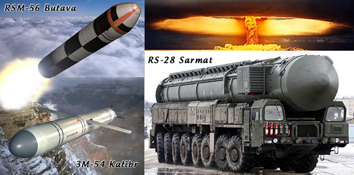 Kalibr - Bulava - Sarmat - mer missiler, fler robotar och raketer