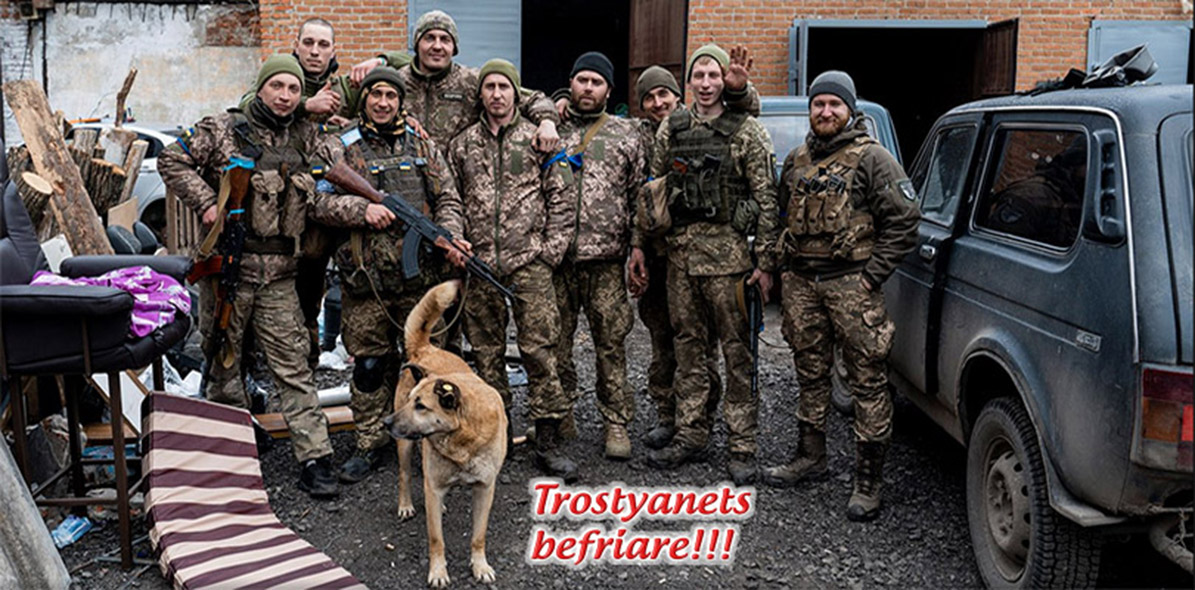 Trostyanets befriare - UAF började sakta men säkert dra åt snaran runt Trostyanets och 1:a Gardets Stridsvagnsarmé.
