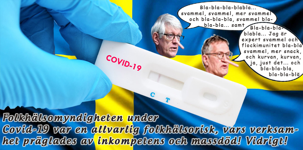 Sveriges värsta svamelpellar, på Sveriges sämsta myndighet vilken svamlade oss igenom Covid-19, men till ofantliga förluster.