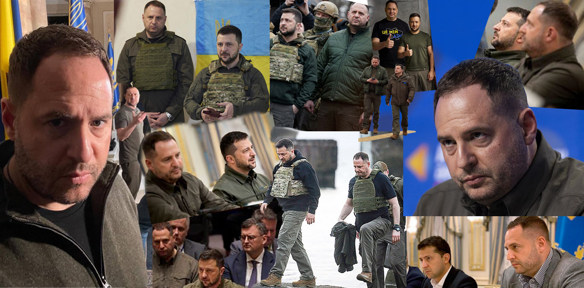 Folket utgör alltså inte något hot mot Zelenskyjs och Yermaks maktpositioner Däremot verkar det, som likväl detta maktcentrum drar åt sig kadrer av personer, vilka verkar mentalt och ideologiskt klara