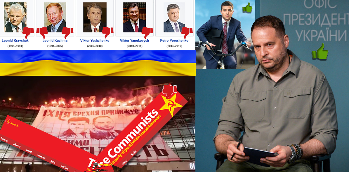 Samtliga var tjuvar och förrädare fast Poroshenko, verkar ha varit något återhållsam med de värsta bedrägerierna och penninggrabbade.
Så ser läget ut, när Zelenskyj svärs in som president.