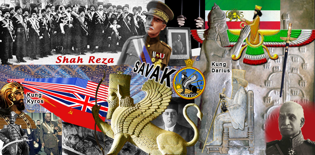 Brigadgeneralen Reza Pahlavi grep makten, då han fick chansen och kastade ut den tidigare Qajardynastins Ahmad Shah, valdes till Shah och sas kapade den tidigare dynastins status som kejserlig familj.