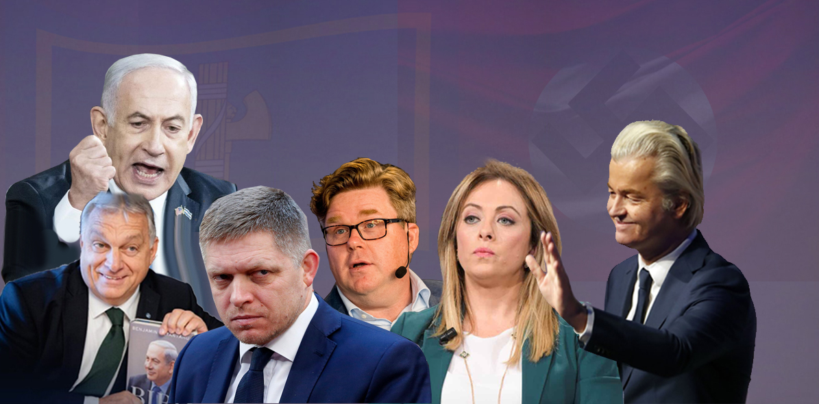 Bibi, Orbán, Fico, Strömmer, Meloni och Wilders leker, likt dumma barn, med elden. Den har redan bränt Bibi och förhoppningsvis kommer den likväl bränna de övriga, för demokratin farliga personerna.