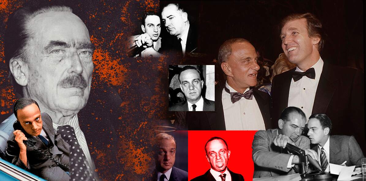 Roy Cohn var en omdebatterad person, våldsamt aggressiv advokat, och gay. När Cohn avled av Aids uppdagades saken. Bully-Coward-Victim, (Buse-Fegis-Offer), är en dokumentär på HBO, väl värd att se.