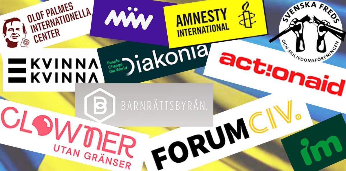 Att åskådliggöra vilka organisationer som kontaktades.